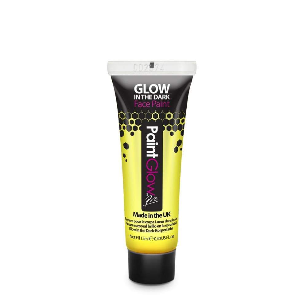 Yellow UV & Glow in the Dark - Face & Body Paint (12ml)